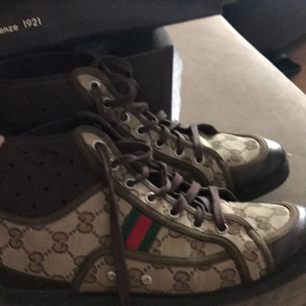 Gucci high top sneakers
